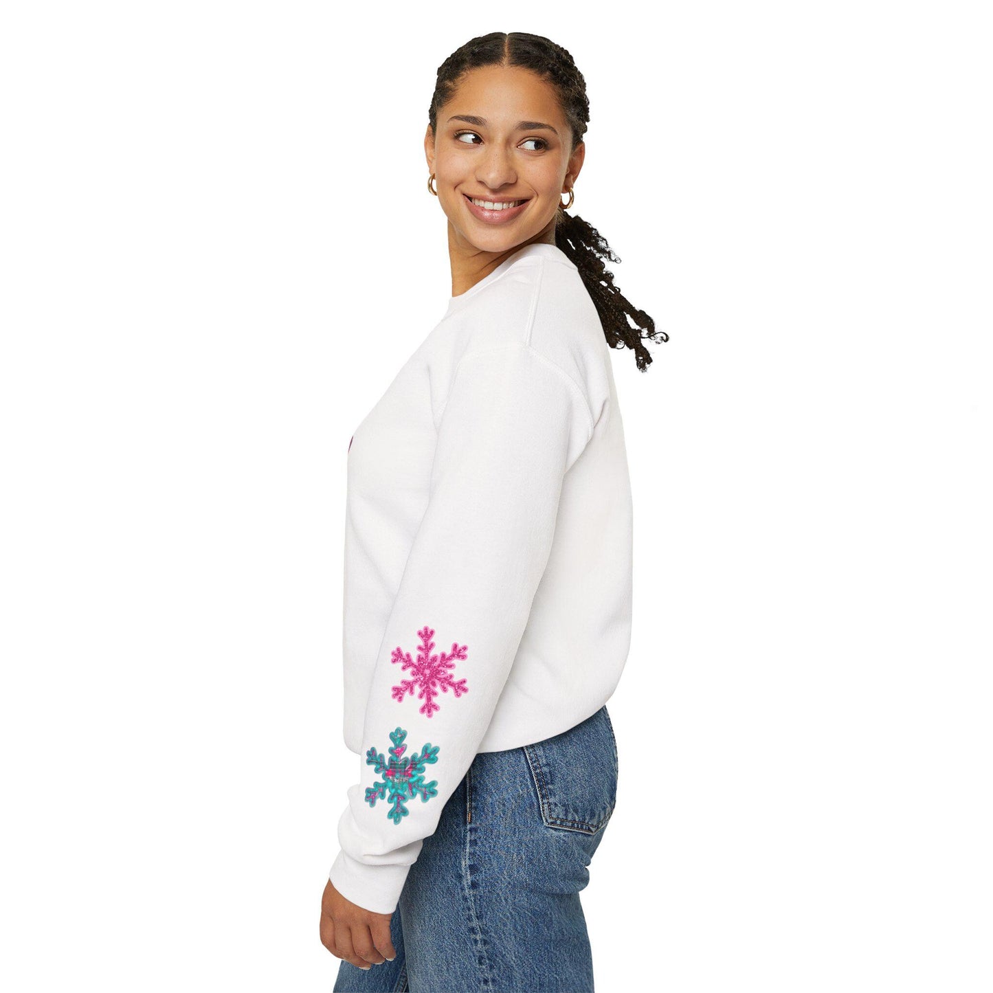 Custom Bow Sweatshirt for Moms, Cozy Crewneck, Mother's Day Gift, Birthday Present, Casual Wear