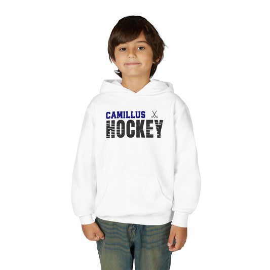 Camillus Hockey Youth Hoodie - Perfect for Sports Fans, Gift for Athletes, Team Spirit, Cozy Sweatshirt, Youth Sports Apparel