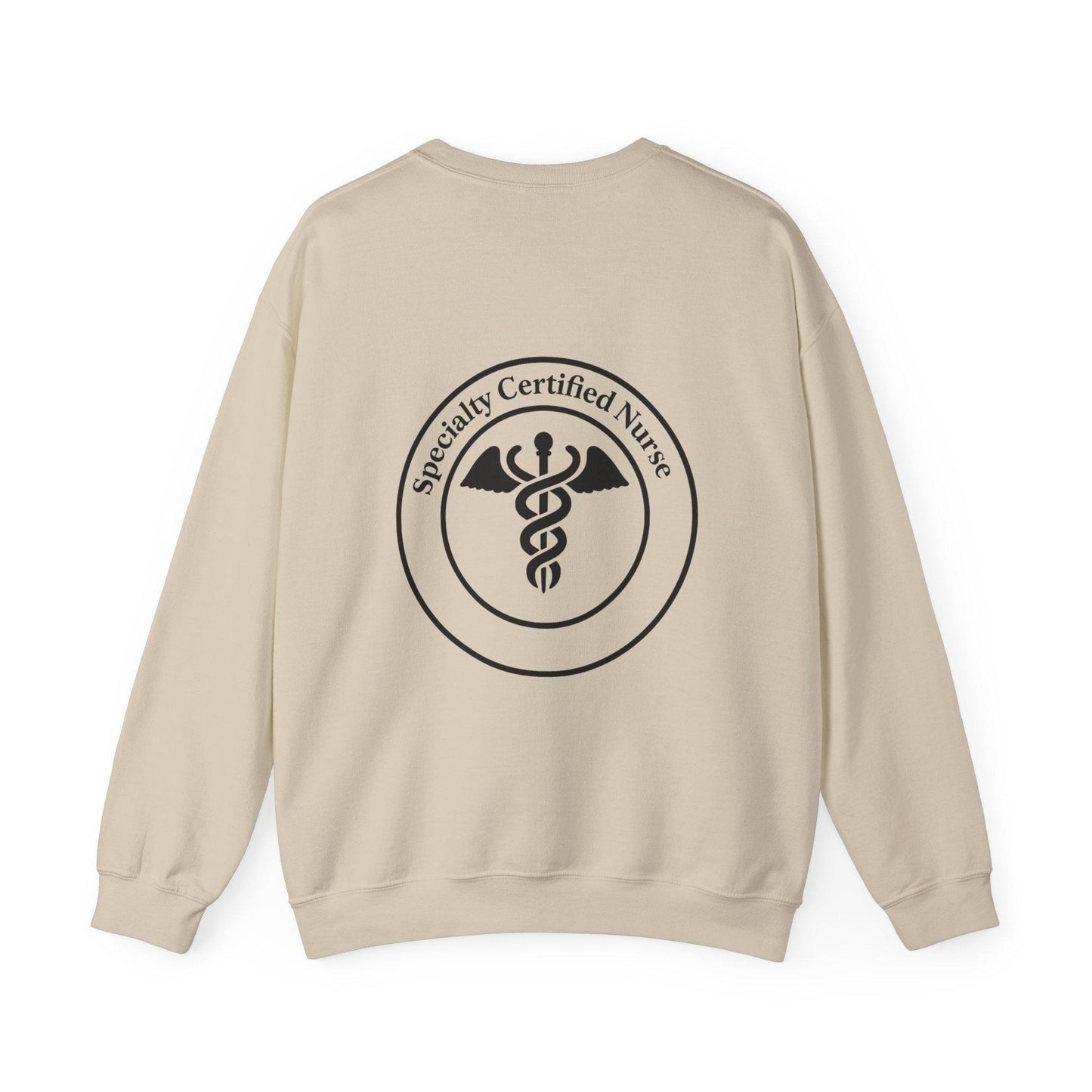 Specialty Certified Nurse Crewneck, Perfect for Layering, Gift for Friends, Perfect for Christmas Gift, Coworker Gift, Christmas Gift