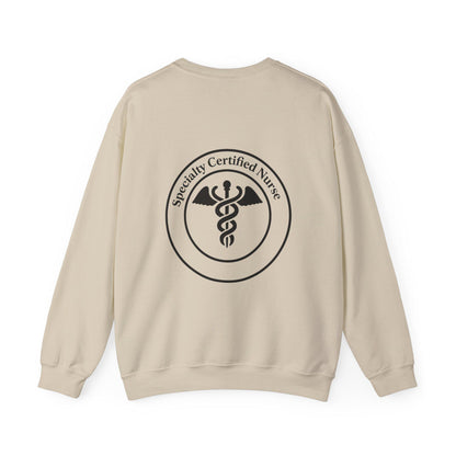 Specialty Certified Nurse Crewneck, Perfect for Layering, Gift for Friends, Perfect for Christmas Gift, Coworker Gift, Christmas Gift