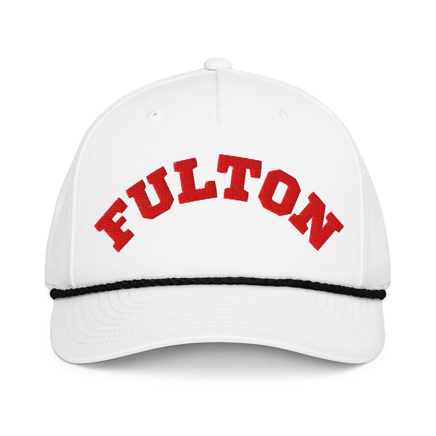 Puff embroidery, FULTON, Classic rope cap