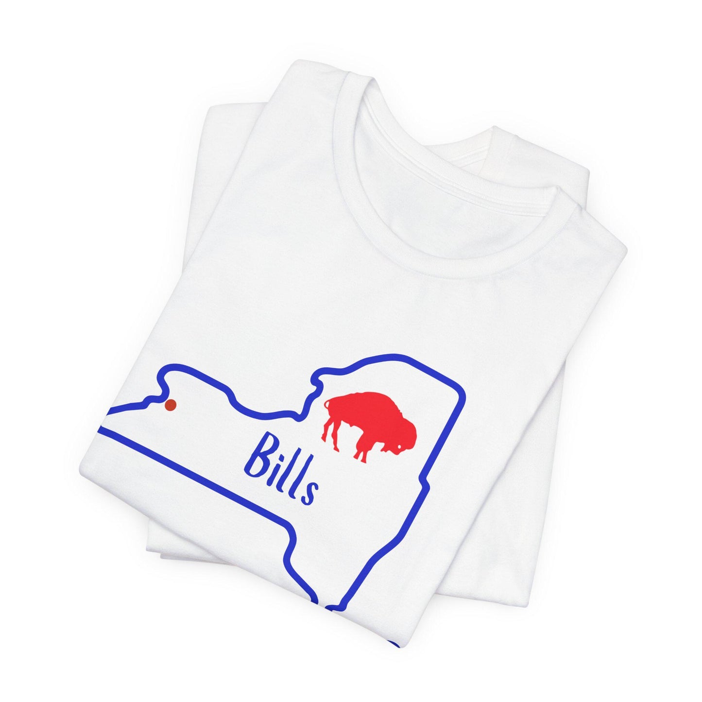 Bills Unisex Tee | Game Day T-Shirt, Fan Gear, Sports Apparel, Buffalo Merchandise, NY Pride Shirt
