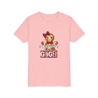 Gingerbread Themed Youth Tee - Fun Holiday Shirt for Kids, Christmas Gift, Festive Apparel, Kids Christmas Tee, Holiday Party Wear