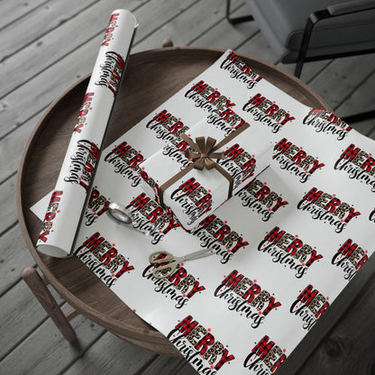 Festive Wrapping Paper Roll, Cute Gift Wrap for Holidays, Christmas, Birthdays, Unique Present Packaging, Eco-Friendly Material