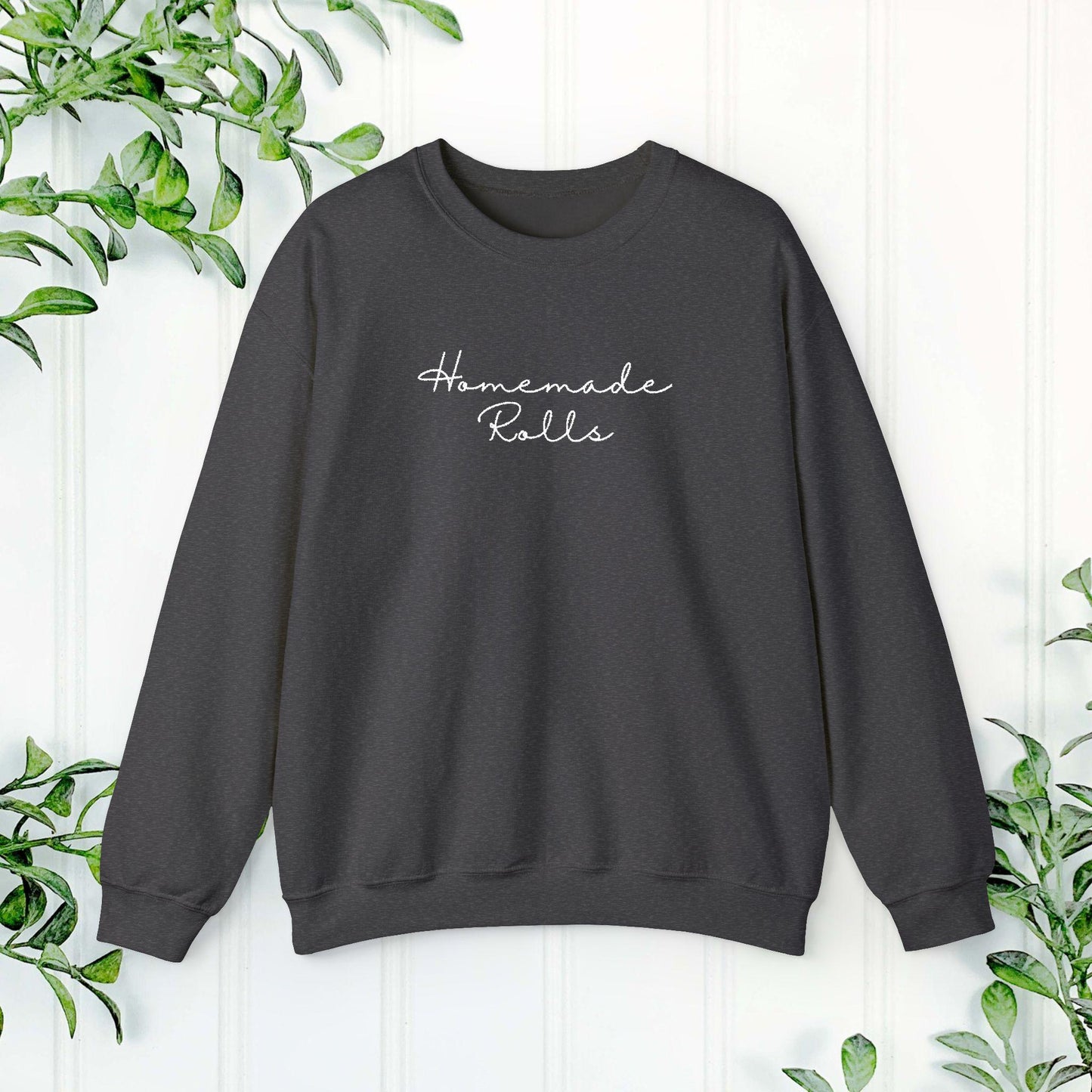 Homemade Rolls Funny Sweatshirt, Chubby Person Gift, Comfortable sweater, Cozy Pullover, Custom Graphic Top