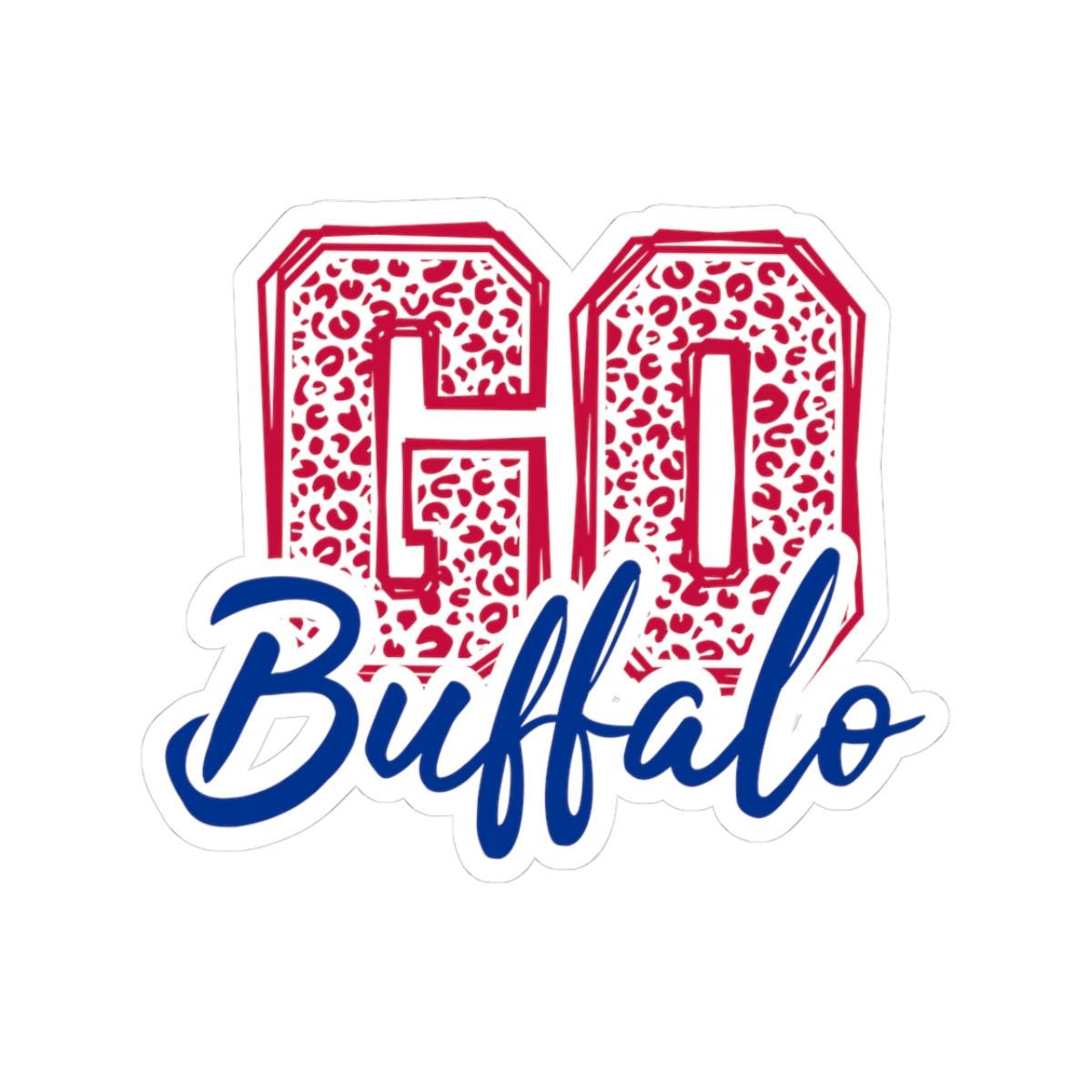 Buffalo Pride Kiss-Cut Stickers | Sports Team Decals, Laptop Stickers, Gifts for Fans, Holiday Decor, Tailgate Essentials