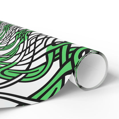 Festive Gaelic Wrapping Papers for Holidays, Gift Wrapping, Eco-Friendly Gift Wrap, Unique Patterns, Birthday Decor, Party Supplies