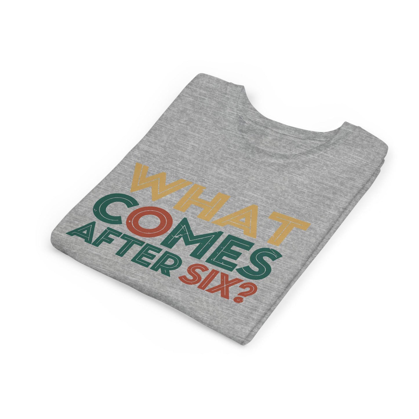 6 7 SIX SEVEN  6-7 Playful Youth Tee with Fun Question, Perfect for Birthdays, Playdates, School Events, Kids' Gifts, Trendy Outfits