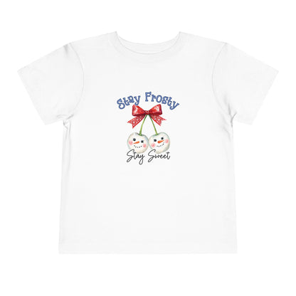 Toddler Holiday Tee - Stay Froggy Stay Sweet - Cute Christmas T-Shirt, Kids Seasonal Gift, Winter Party Wear, Toddler Christmas [...]