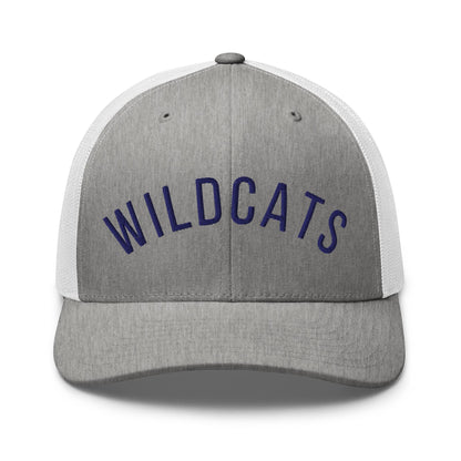 Puff embroidery, Trucker Cap, WILDCATS