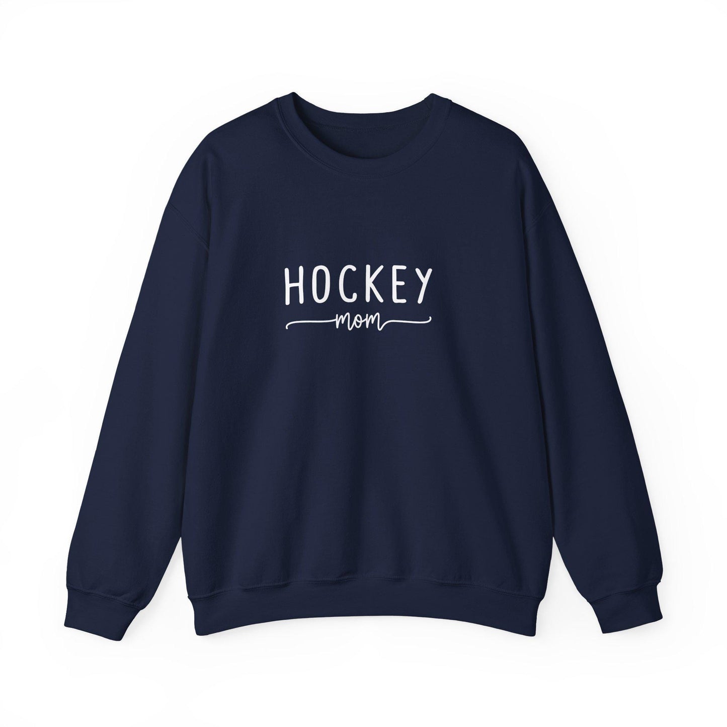 Personalized Hockey Lovers Crewneck Sweatshirt, Unisex Sweatshirt, Hockey Sweatshirt Gift, Cozy Hockey Apparel, Sports Fan