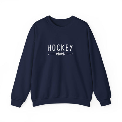 Personalized Hockey Lovers Crewneck Sweatshirt, Unisex Sweatshirt, Hockey Sweatshirt Gift, Cozy Hockey Apparel, Sports Fan