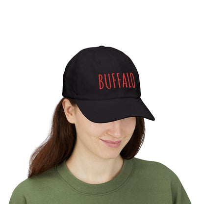 Buffalo Dad Cap: Classic Cotton Twill Adjustable Hat