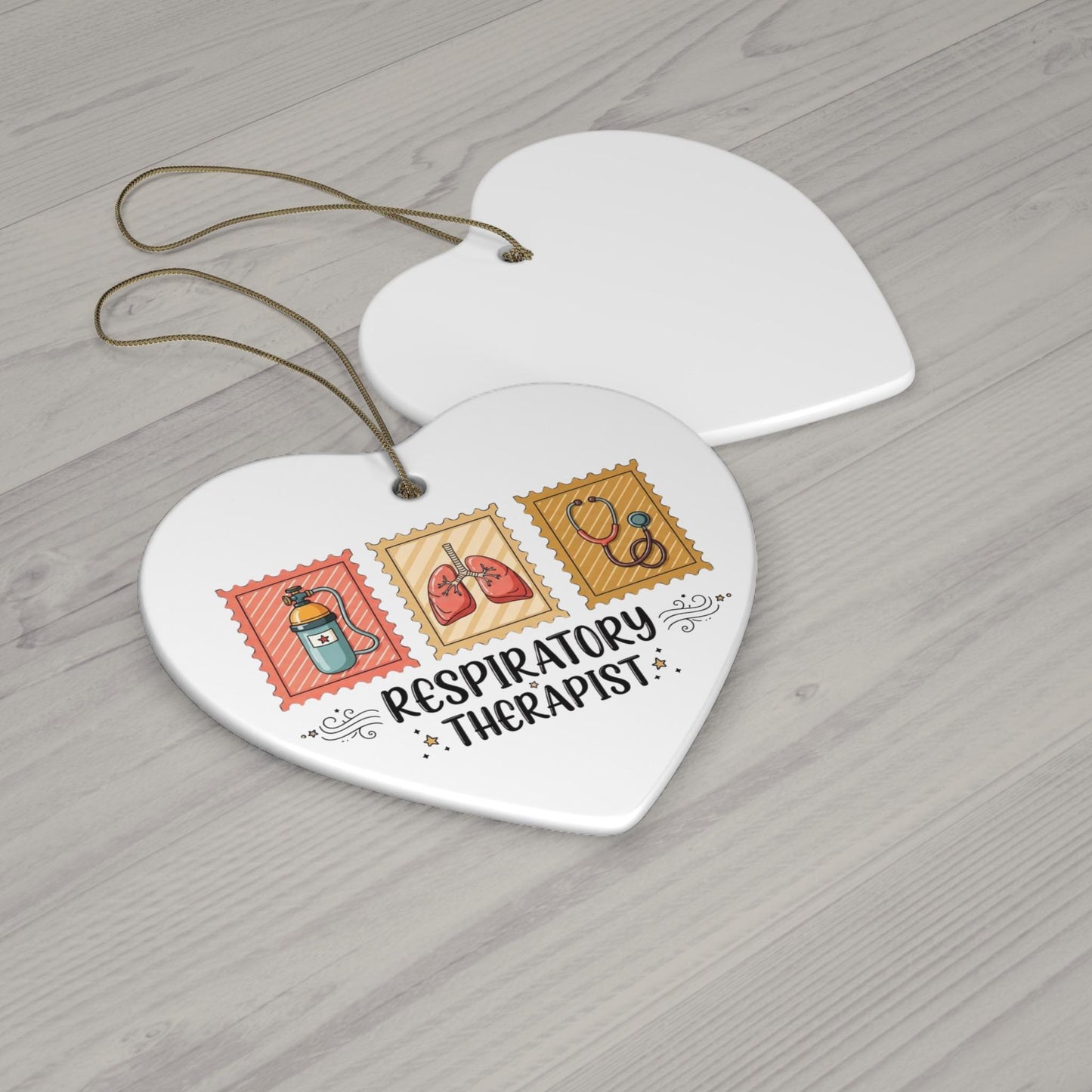 Respiratory Therapist Ornament: Personalized Healthcare Gift