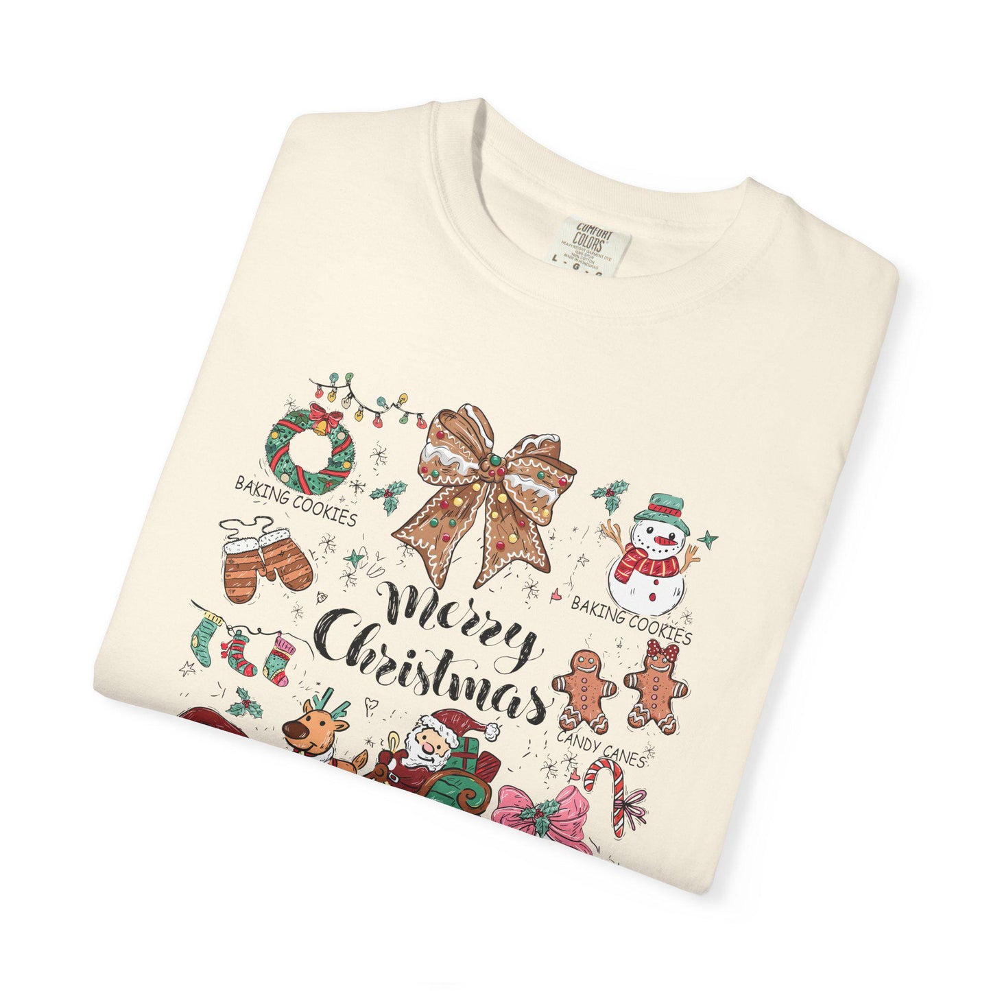 Merry Christmas T-shirt, Holiday Tee, Festive Apparel, Unisex Gift, Christmas Party Wear, Cozy Casual Style