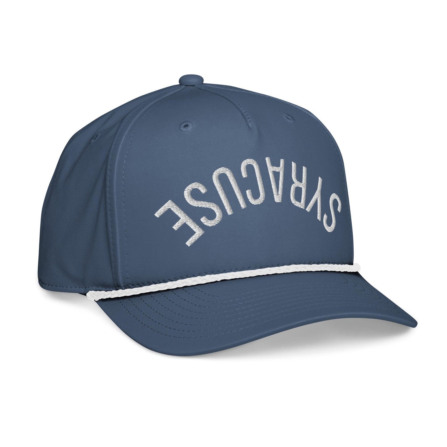Classic rope cap, SYRACUSE, Puff embroidery