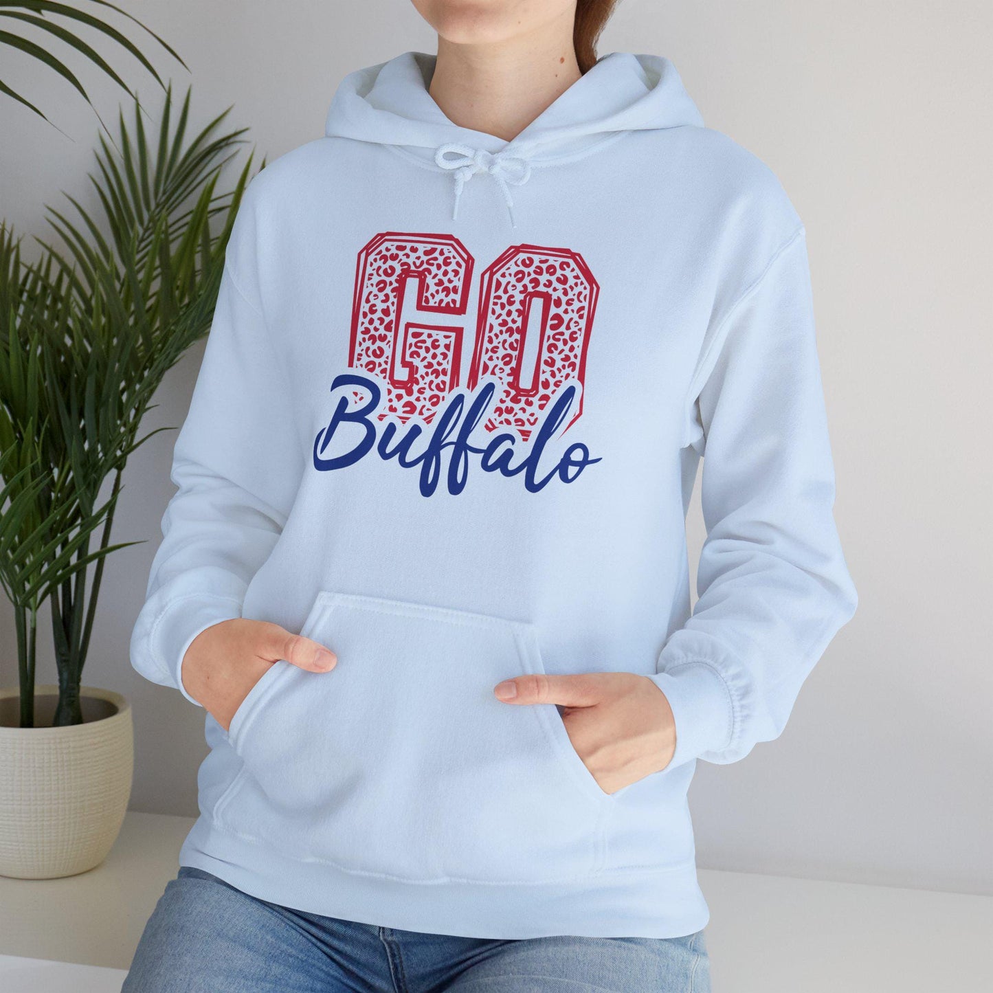 Buffalo Hoodie: Cozy Unisex Sportswear for Game Days