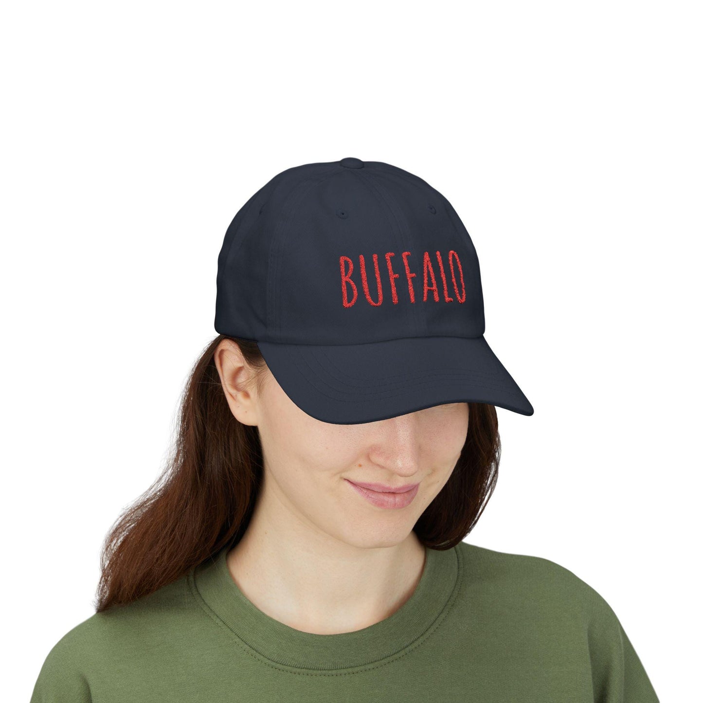 Buffalo Dad Cap: Classic Cotton Twill Adjustable Hat