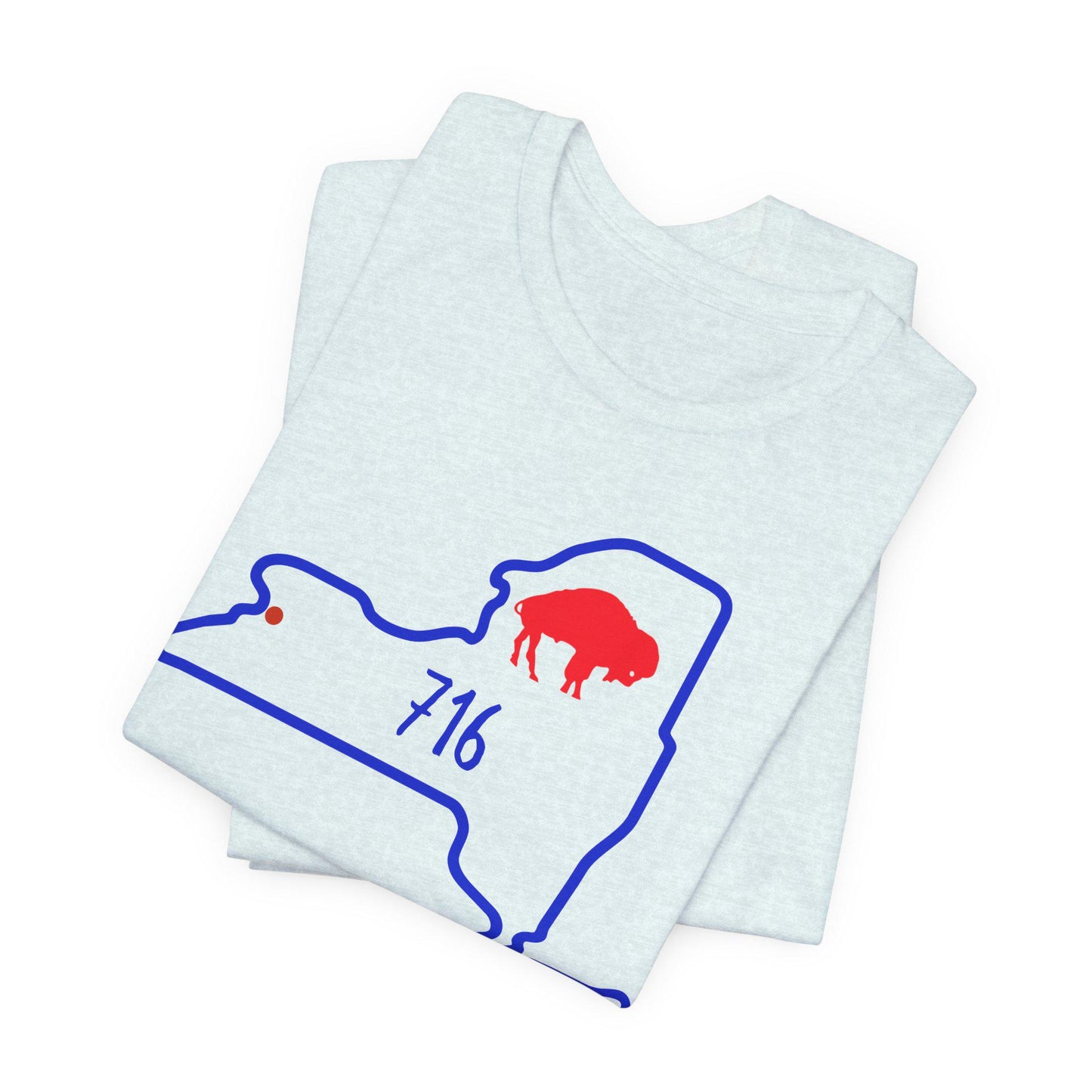 Buffalo, 716 Game Day T-Shirt, Fan Gear, Sports Apparel, Buffalo Merchandise, NY Pride Shirt