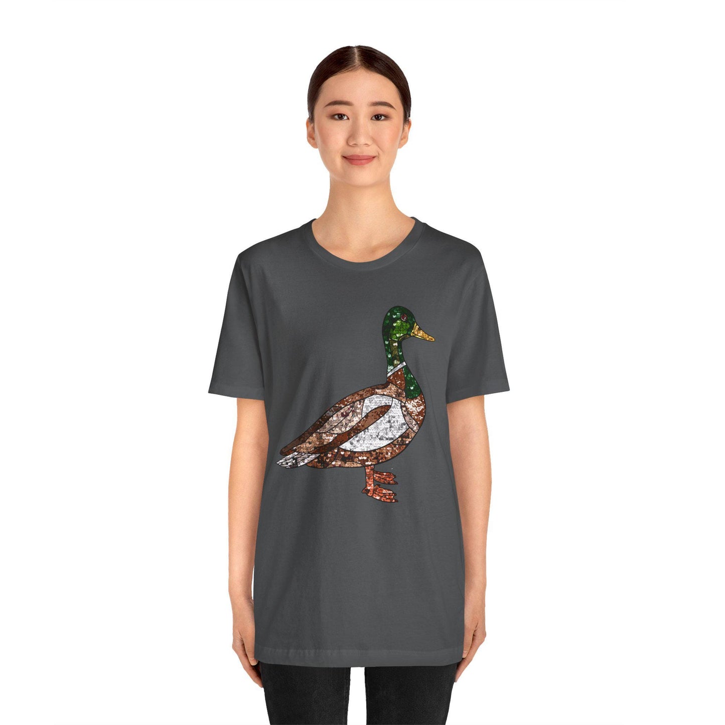Duck Camouflage Tee, Nature Lover Shirt, Hunting Gift, Outdoor Adventure Tee, Casual Wear, Animal Print T-Shirt