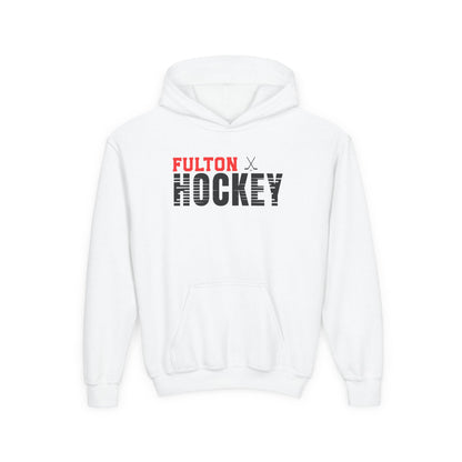 Fulton Hockey Youth Hoodie - Perfect for Sports Fans, Gift for Athletes, Team Spirit, Cozy Sweatshirt, Youth Sports Apparel