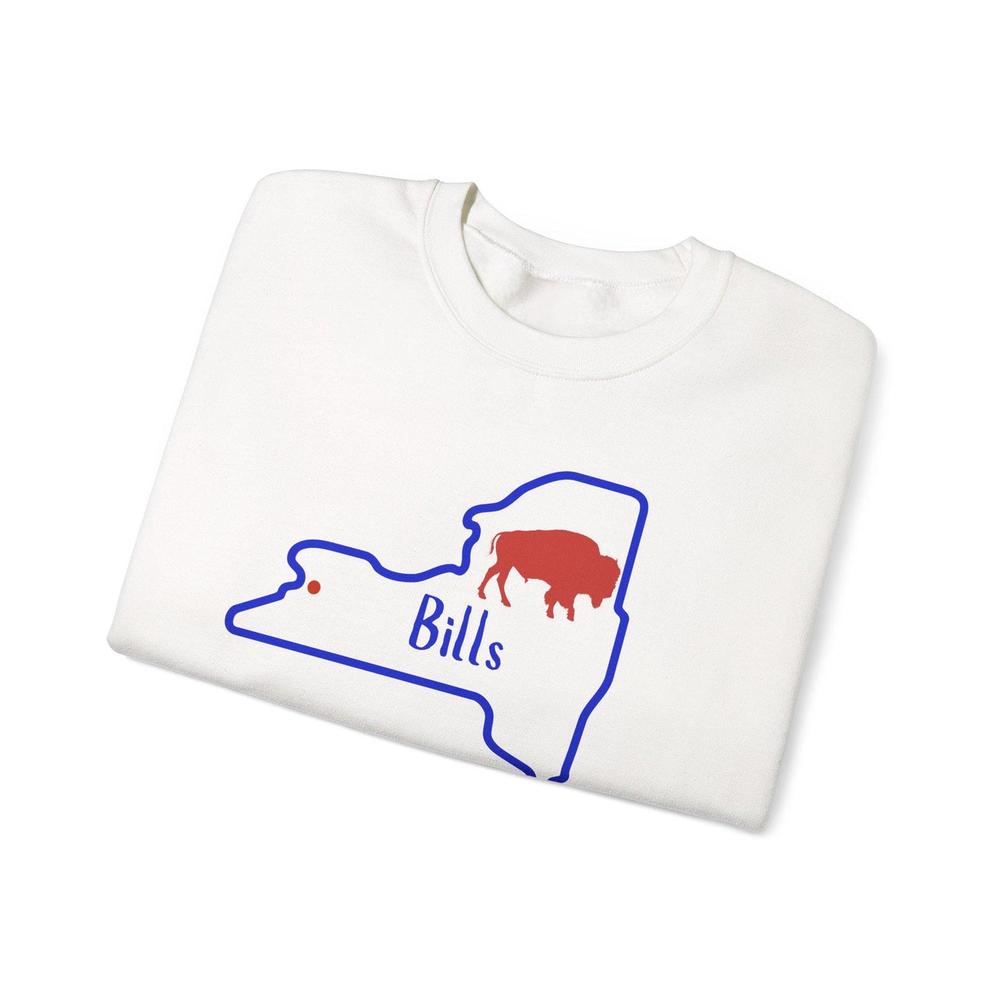 Bills NY Crewneck Sweatshirt, Cozy Gift for State Pride, Comfortable Unisex Apparel, Perfect for Fall and Winter, Great for [...]