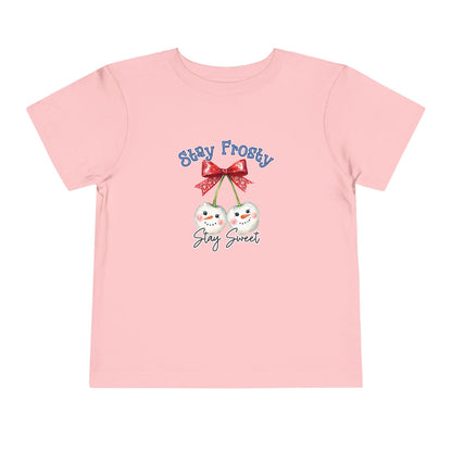 Toddler Holiday Tee - Stay Froggy Stay Sweet - Cute Christmas T-Shirt, Kids Seasonal Gift, Winter Party Wear, Toddler Christmas [...]