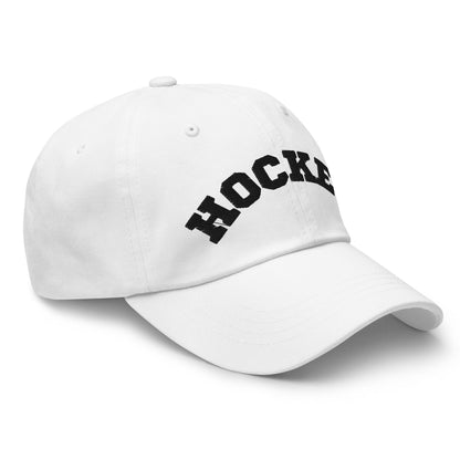 embroidered HOCKEY hat, mom hat, Dad hat
