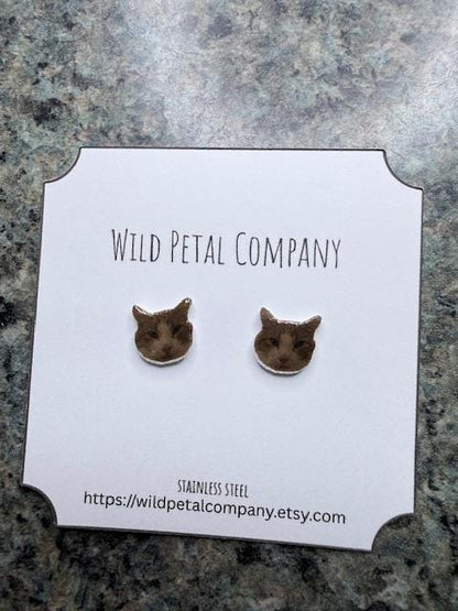 Custom Pet Earrings – Your Pet as Jewelry