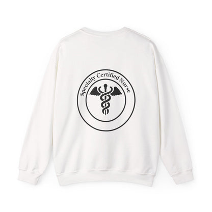 Specialty Certified Nurse Crewneck, Perfect for Layering, Gift for Friends, Perfect for Christmas Gift, Coworker Gift, Christmas Gift
