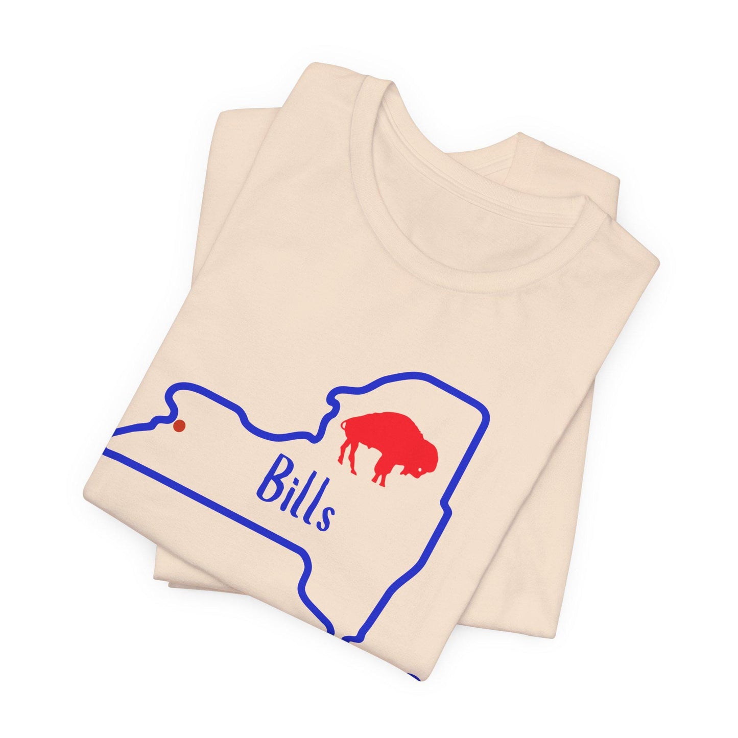 Bills Unisex Tee | Game Day T-Shirt, Fan Gear, Sports Apparel, Buffalo Merchandise, NY Pride Shirt