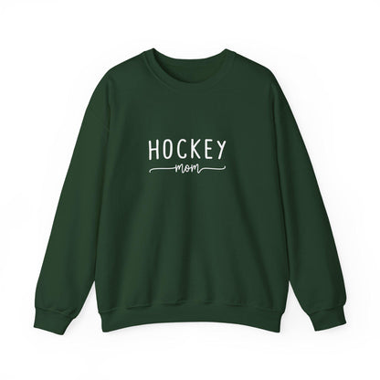 Personalized Hockey Mom Crewneck Sweatshirt, Sports Apparel, Gift for Hockey Moms, Winter Fashion, Layering Piece, Game Day Outfit