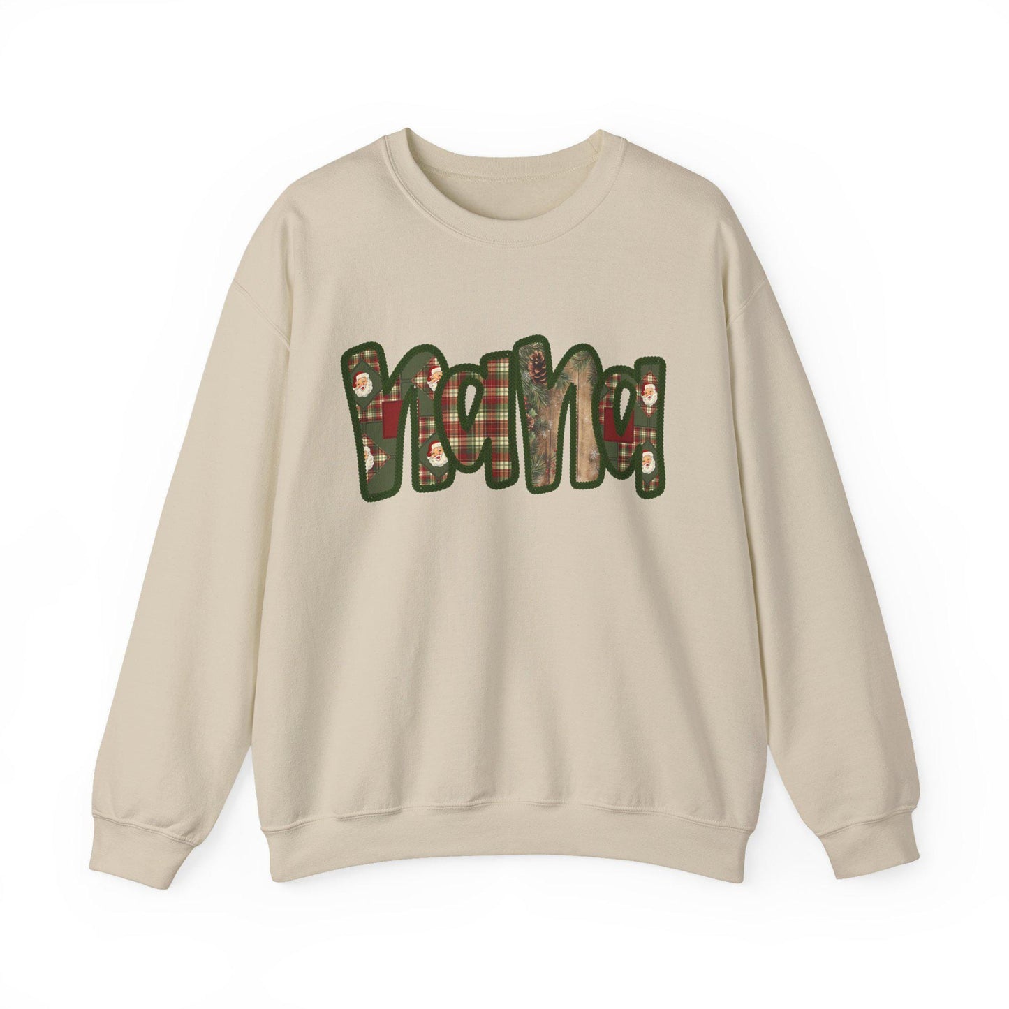 Cozy Nana Sweatshirt, Faux embroidery, Perfect for Mom, Casual Style, Comfortable Crewneck, Holiday Apparel, Trendy Fashion