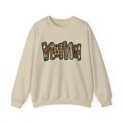 Cozy Nana Sweatshirt, Faux embroidery, Perfect for Mom, Casual Style, Comfortable Crewneck, Holiday Apparel, Trendy Fashion