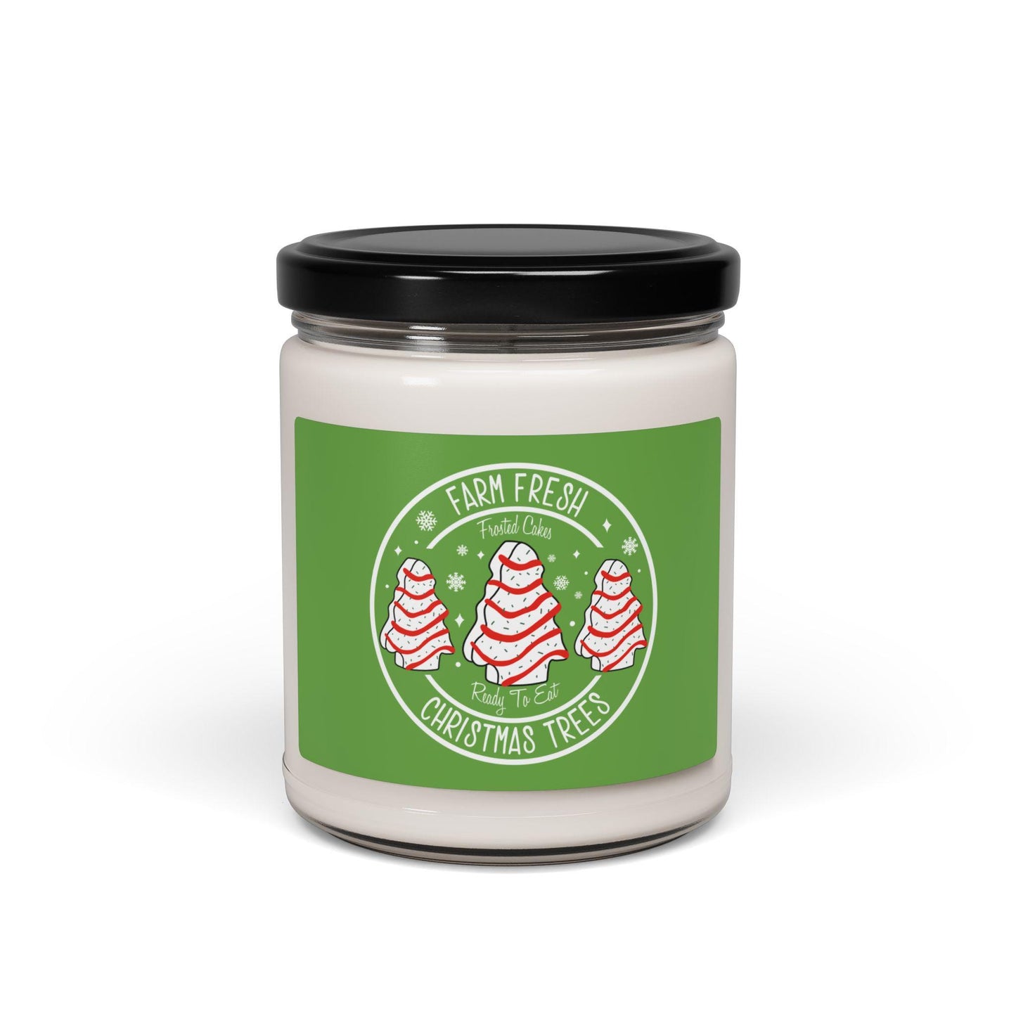 Christmas Tree Soy Candle: Festive Holiday Home Fragrance