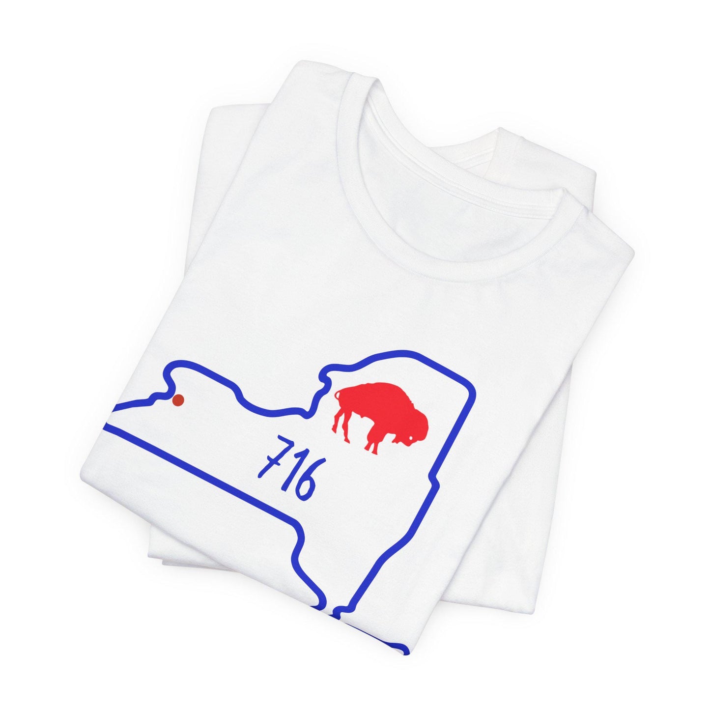 Buffalo, 716 Game Day T-Shirt, Fan Gear, Sports Apparel, Buffalo Merchandise, NY Pride Shirt