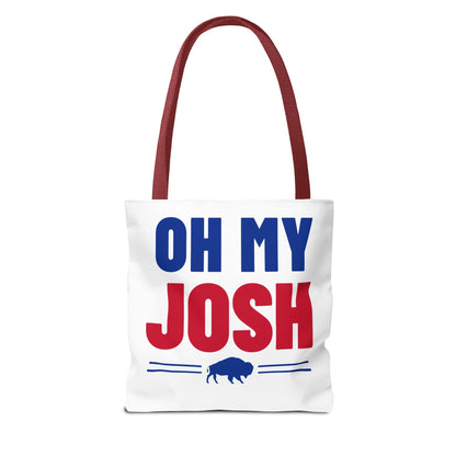 Oh My Josh tote bag | Patriotic buffalo graphic