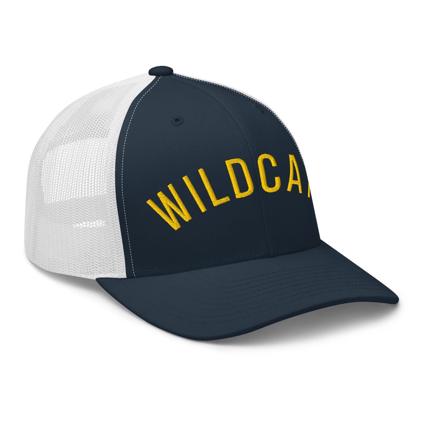 Puff Embroidery Trucker Cap, WILDCATS