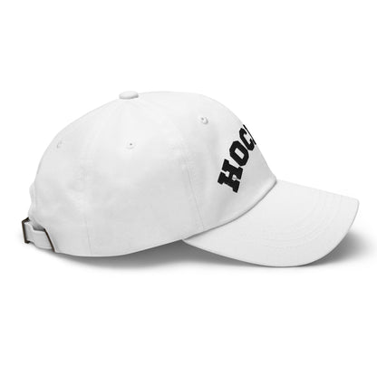 embroidered HOCKEY hat, mom hat, Dad hat