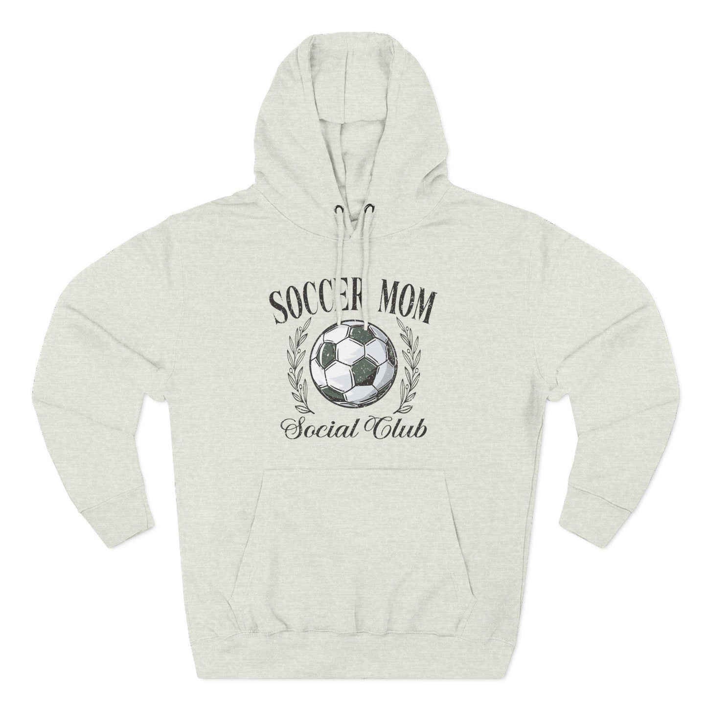 Soccer Mom Fleece Hoodie - Cozy Sportswear for Soccer Moms, Gift for Parents, Athletic Apparel, Unique Hoodie, Casual Wear