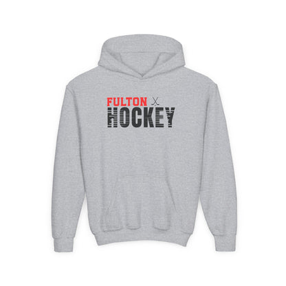 Fulton Hockey Youth Hoodie - Perfect for Sports Fans, Gift for Athletes, Team Spirit, Cozy Sweatshirt, Youth Sports Apparel