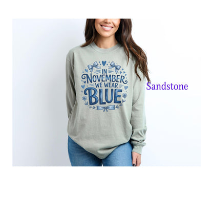 Diabetes Awareness Long Sleeve T-Shirt, Diabetes Support and Advocacy, Fundraiser Events, Gifts, Awareness Campaigns, Support, JD1, T1D