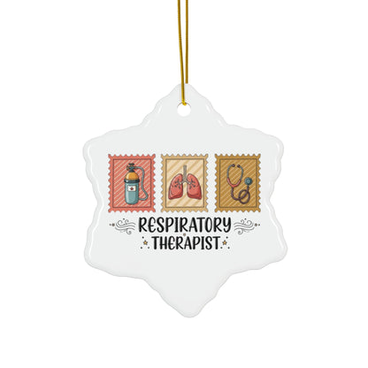 Respiratory Therapist Ornament: Personalized Healthcare Gift