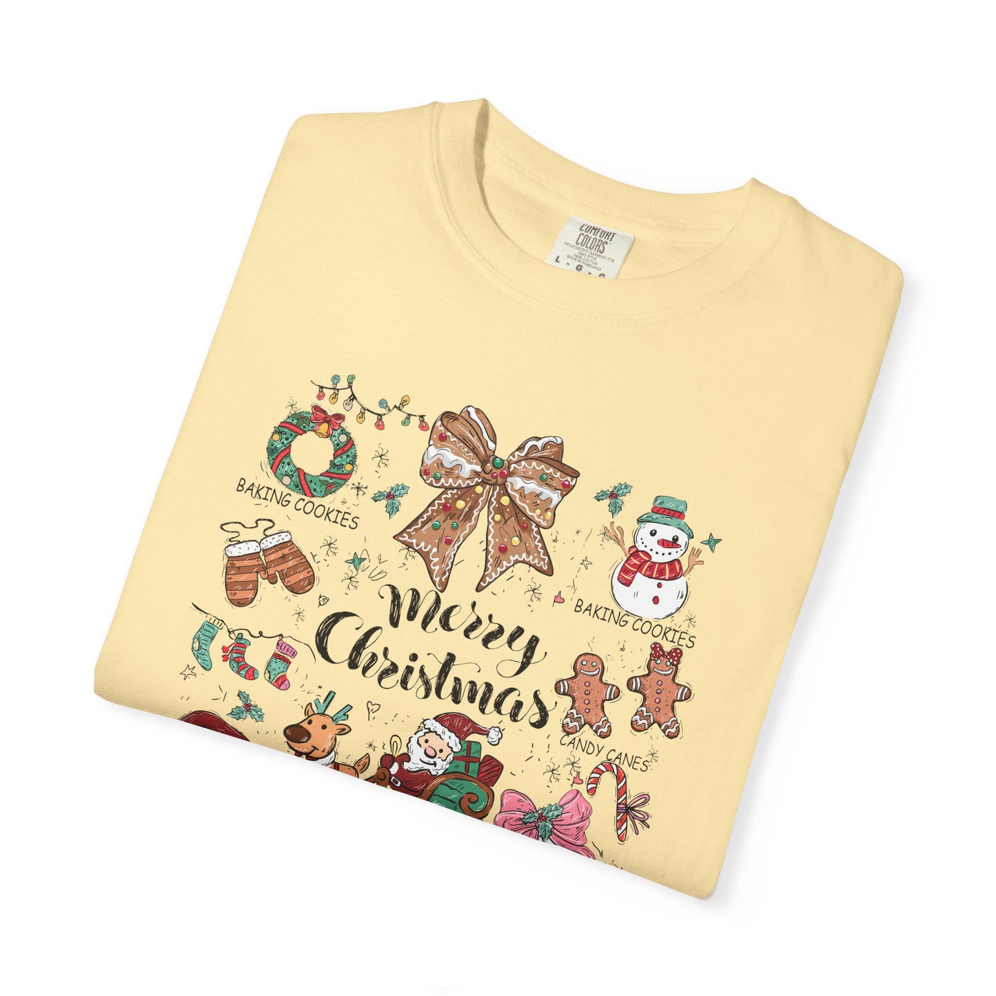 Merry Christmas T-shirt, Holiday Tee, Festive Apparel, Unisex Gift, Christmas Party Wear, Cozy Casual Style