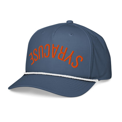 puff embroidery SYRACUSE Hat, Classic rope cap.