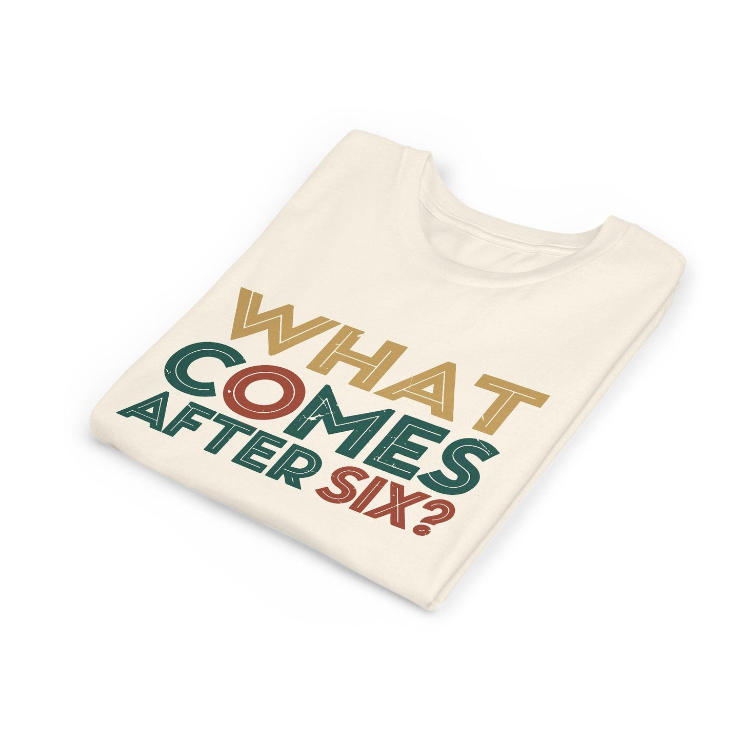 6 7 SIX SEVEN  6-7 Playful Youth Tee with Fun Question, Perfect for Birthdays, Playdates, School Events, Kids' Gifts, Trendy Outfits