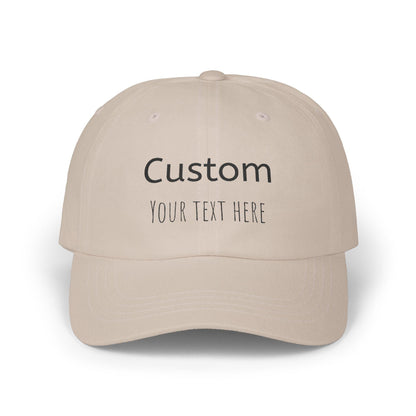 Custom Classic Dad Cap - Personalized Gift for Father's Day, Casual Wear, Stylish Accessories, Unique Gift for Dads, Everyday Cap