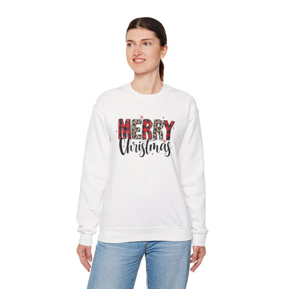 Merry Christmas Sweater, Cozy Holiday Sweatshirt, Unisex Christmas Apparel, Festive Crewneck, Cute Winter Gift