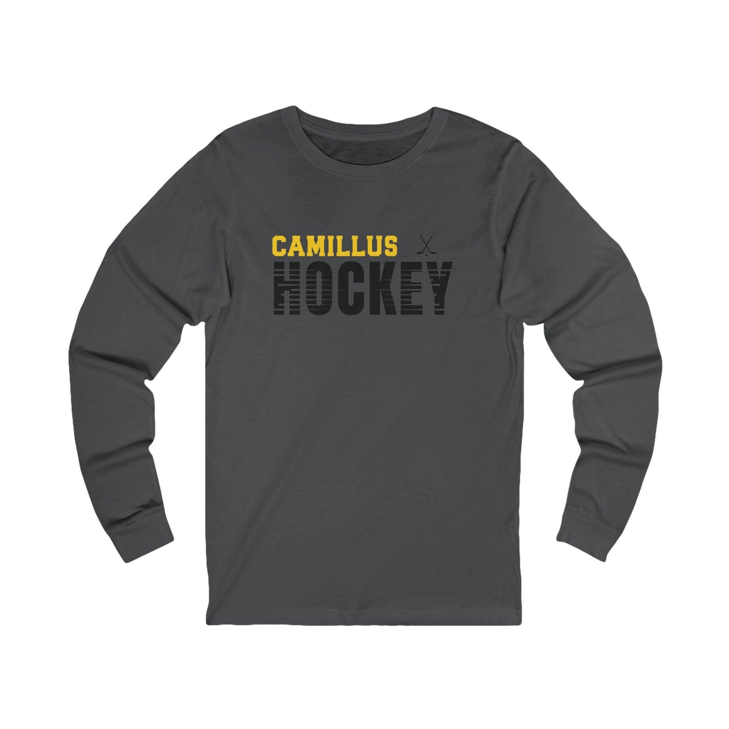 Camillus Hockey Long Sleeve Tee, Unisex Jersey Shirt, Sports Apparel, Gift for Hockey Fans, Casual Wear, Team Spirit Clothing