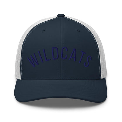 Puff embroidery, Trucker Cap, WILDCATS